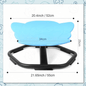 Elephant Shape 360° Swivel Chair for Kids (44cm)