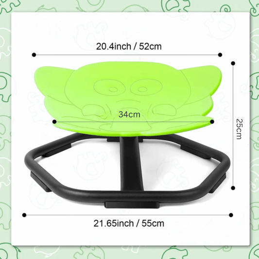 Elephant Shape 360° Swivel Chair for Kids (44cm)
