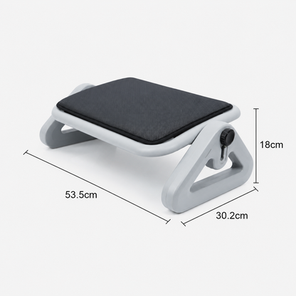 Adjustable Footrest Platform for Desk and Office Chairs